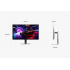 Monitor Gamer Samsung Odyssey G8 G81SF OLED 32", 3840x2160 4K Ultra HD, G-Sync/FreeSync, 240Hz, HDMI/DisplayPort, Plata - Imagen adicional 4
