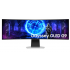 Monitor Gamer Curvo Samsung G95SD QLED 49", 5120x1440, G-Sync, 240Hz, DisplayPort, Gris