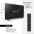 Samsung Smart TV QLED Q60B 50", 4K Ultra HD, Negro  5