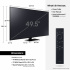Samsung Smart TV LED Q80B 50", 4K Ultra HD, Negro  9