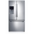 Samsung Refrigerador RF263, 26 Pies Cúbicos, Dispensador Cubitos y Agua, Plata  1