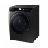 Samsung Lavadora de Carga Frontal WF22C6400AV/AX, 22kg Lavado, Negro  2