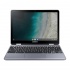 Samsung 2 en 1 Chromebook Plus 12.2" Full HD, Intel Core m3-7Y30 2.60GHz, 4GB, 64GB, Chrome OS, Plata ― Teclado en Inglés  2