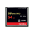 Memoria Flash SanDisk Extreme PRO, 64GB CompactFlash  1