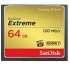 Memoria Flash SanDisk Extreme, 64GB CompactFlash  1
