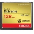 Memoria Flash SanDisk Extreme, 128GB CompactFlash  1