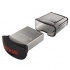 Memoria USB SanDisk Ultra Fit, 16GB, USB 3.0, Negro/Plata  1