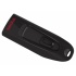 Memoria USB SanDisk Ultra, 64GB, USB 3.0, Negro