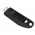 Memoria USB SanDisk Ultra, 128GB, USB A 3.0, Negro