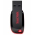 Memoria USB SanDisk Cruzer Blade CZ50, 8GB, USB 2.0, Negro/Rojo  1