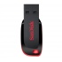 Memoria USB SanDisk Cruzer Blade, 16GB, USB A 2.0, Negro/Rojo  2