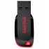 Memoria USB SanDisk Cruzer Blade Z50, 16GB, USB-A 2.0, Lectura 130MB/s, Negro/Rojo  1