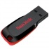 Memoria USB SanDisk Cruzer Blade, 32GB, USB A 2.0, Negro/Rojo  3