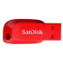 Memoria USB SanDisk Cruzer Blade G35R, 32GB, USB 2.0, Rojo  1