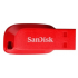 Memoria USB SanDisk Cruzer Blade G35R, 32GB, USB 2.0, Rojo  1