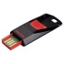Memoria USB SanDisk Cruzer Edge CZ51, 8GB, USB 2.0, Negro/Rojo  1