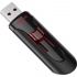 Memoria USB SanDisk Cruzer Glide, 128GB, USB 3.0, Negro/Rojo  1
