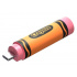 Memoria USB SanDisk Crayola, 64GB, USB-C 3.0, Lectura 300MB/s, Naranja