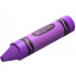 Memoria USB SanDisk Crayola, 256GB, USB-C 3.0, Morado - Imagen adicional 1