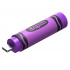 Memoria USB SanDisk Crayola, 256GB, USB-C 3.0, Morado