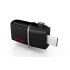 Memoria USB SanDisk Ultra Dual, 32GB, USB 3.0, Negro - Imagen adicional 1
