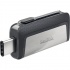 Memoria USB SanDisk Ultra Dual, 16GB, USB A 3.0/USB C, Negro/Plata  2