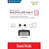 Memoria USB SanDisk Ultra Dual Drive, 16GB, USB C 3.0, Lectura 130MB/s, Plata  10