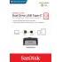 Memoria USB SanDisk Ultra Dual Drive, 128GB, USB-A/USB-C 3.0, Lectura 150MB/s, Negro/Plata  11