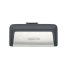 Memoria USB SanDisk Ultra Dual Drive, 256GB, USB-C/USB-A 3.0, Lectura 150MB/s, Negro  1