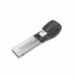 Memoria USB SanDisk iXpand, 32GB, USB 3.0, Negro/Plata  1