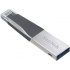 Memoria USB SanDisk IXpand Mini, 64GB, USB 3.0/Lightning, Lectura 90MB/s, Gris/Plata - Imagen adicional 2