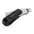 Memoria USB SanDisk iXpand Go, 128GB, USB 3.2/Lightning, Gris  4