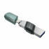 Memoria USB SanDisk iXpand Flip, 64GB, USB-A/Lightning, Plata  5