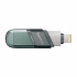 Memoria USB SanDisk iXpand Flip, 128GB, USB-A/Lightning,, Plata  2