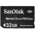 Memoria Flash SanDisk Memory Stick PRO DUO, 32GB (SDMSPD-032G-B35)  1