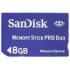 Memoria Flash SanDisk, 8GB Memory Stick Pro Duo  1