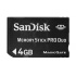Memoria Stick SanDisk Pro Duo 4GB