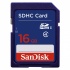 Memoria Flash SanDisk, 16GB SDHC Clase 2  1