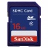 Memoria Flash SanDisk, 16GB SDHC Clase 2