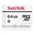 Memoria Flash SanDisk, 64GB microSDXC Clase 10, Lectura 20 MB/s, Escritura 20 MB/s  1