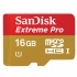 Memoria Flash SanDisk Extreme Pro, 16GB MicroSDHC UHS Clase 10