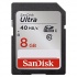 Memoria Flash SanDisk Ultra, 8GB SDHC UHS-I Clase 10  1