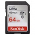 Memoria Flash SanDisk Ultra, 64GB SDXC UHS-I Clase 10