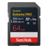 Memoria Flash SanDisk Extreme Pro, 64GB SDXC UHS-II Clase 10  1