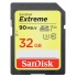 Memoria Flash SanDisk Extreme, 32GB SDHC UHS-I Clase 10  1