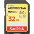 Memoria Flash SanDisk Extreme PLUS, 32GB SDHC UHS-I Clase 10  1