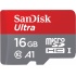Memoria Flash SanDisk Ultra A1, 16GB MicroSDHC UHS-I Clase 10, con Adaptador  1