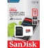 Memoria Flash SanDisk Ultra A1, 16GB MicroSDHC UHS-I Clase 10, con Adaptador  10