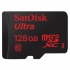 Memoria Flash SanDisk Ultra, 128GB microSDXC UHS-I Clase 10, con Adaptador  2