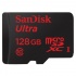 Memoria Flash SanDisk Ultra, 128GB microSDXC UHS-I Clase 10, con Adaptador - Imagen adicional 1